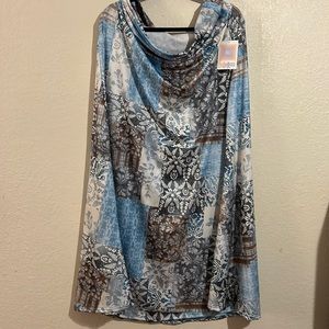 Silky feeling maxi skirt